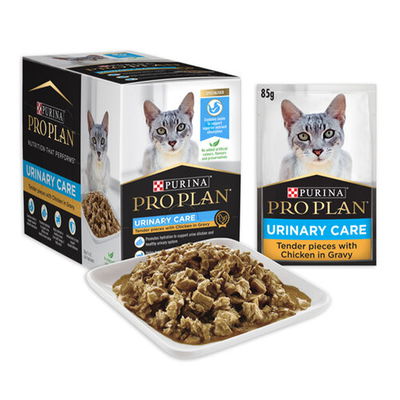 Pro Plan Urinary Care Tender Pieces with Chicken in Gravy Cat Food